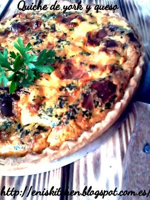 Quiche de puerros / Quiche de york y queso / Quiche de atun y verduras