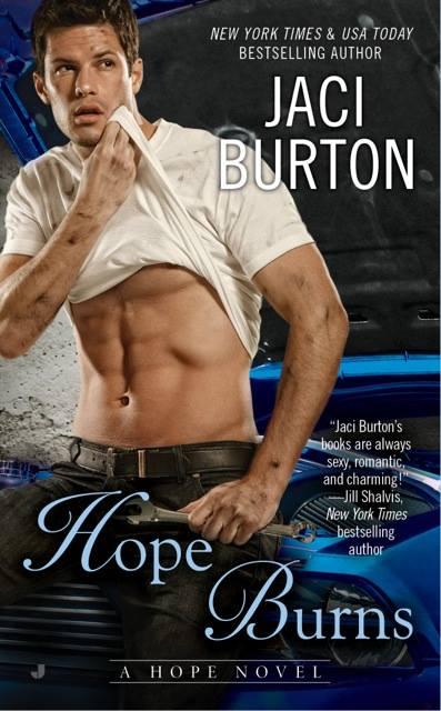 Portada Revelada: Hope Burns (Hope #3) de Jaci Burton