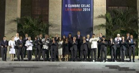 Presencia casi unánime de mandatarios latinoamericanos y caribeños en II Cumbre de la CELAC (+Fotos) | CELAC-CUBA