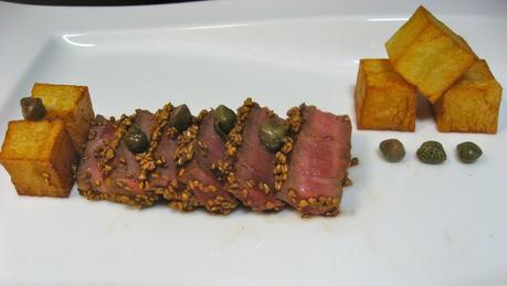 FILETE DE TERNERA A LA SALSA DE SOJA
