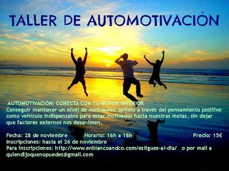 28 de noviembre: Taller de Automotivación