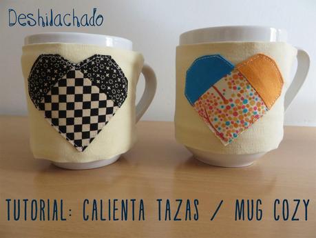 Tutorial San Valentín: calienta tazas / Valentine's Day tutorial: mug cozy