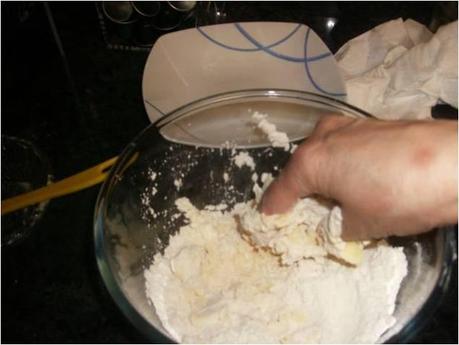 TARTA DE MANZANA CON CREMA DE ALMENDRAS