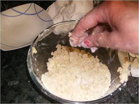 TARTA DE MANZANA CON CREMA DE ALMENDRAS