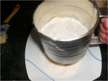 TARTA DE MANZANA CON CREMA DE ALMENDRAS