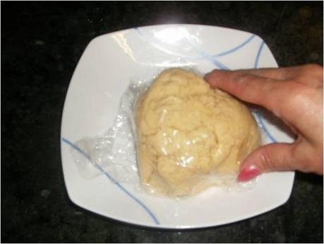TARTA DE MANZANA CON CREMA DE ALMENDRAS