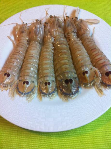 Galeras A La Plancha Con Mojo de Ajo