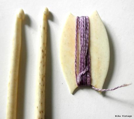 Blog hop, macro del dia ... agujas de ganchillo Blog hop, macro del dia ... agujas de ganchillo