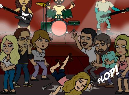 Una rock star en toda regla