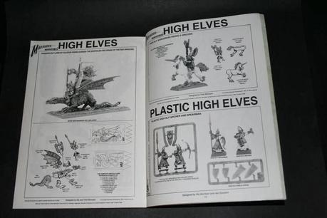 Catálogo de Altos Elfos en Warhammer Armies: High Elves