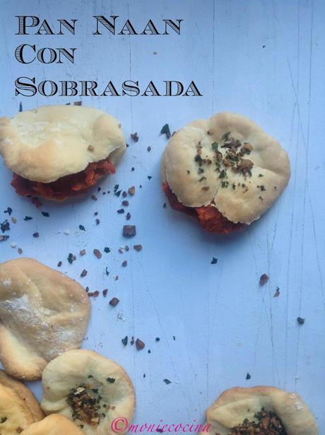 PAN NAAN CON SOBRASADA PARA BAKE THE WORLD