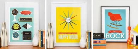 PÓSTERS DE ESTILO  RETRO