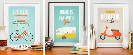 PÓSTERS DE ESTILO  RETRO