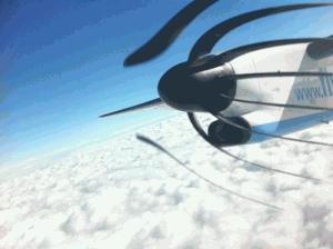 Impresionantes fotos producidas por el iPhone 4 de helices de aviones