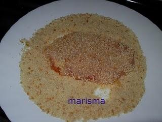 filetes de cinta de lomo empanados