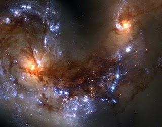 Imagen de las galaxias Antena