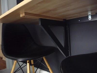 Mesa abatible y flotante