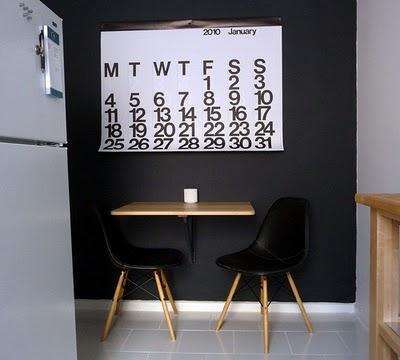 Mesa abatible y flotante