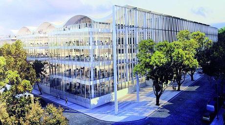 El edificio ecologico sera de cuatro plantas y cerca de 20.000 metros cuadrados. Foto: skyscraperpage.com