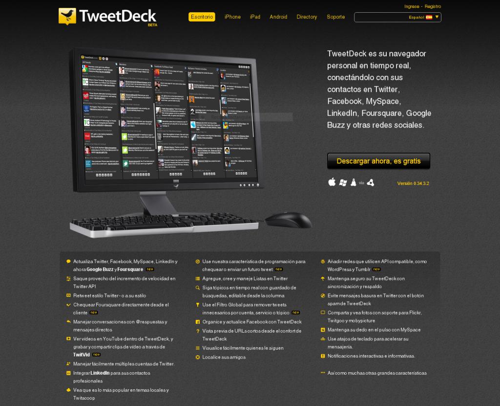 Hay un troyano fingiendo ser una actualización de TweetDeck
