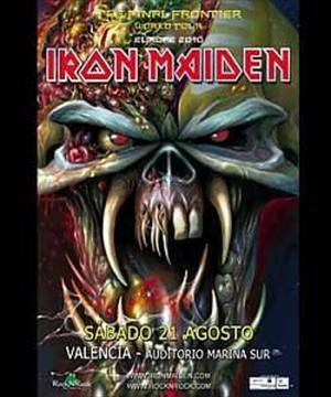 Iron Maiden cerró su gira en Valencia y 22 Strings estuvo allí
