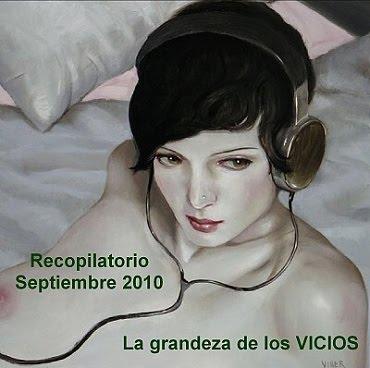 Portada Recopilatorio Música La grandeza de los VICIOS Septiembre 2010
