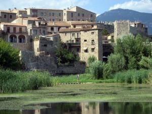 Besalú desde la balsa 2.