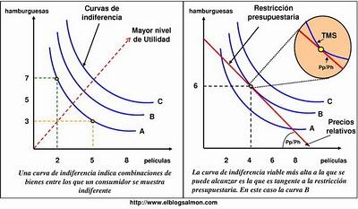 ¿Qué son las curvas de indiferencia?