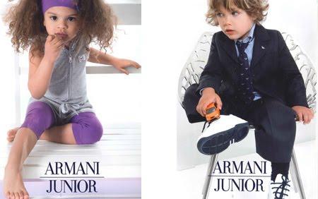 Si yo fuera bebé vestiría de Armani