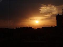 Puesta de sol en Ouarzazate
