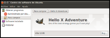 centro de software ubuntu