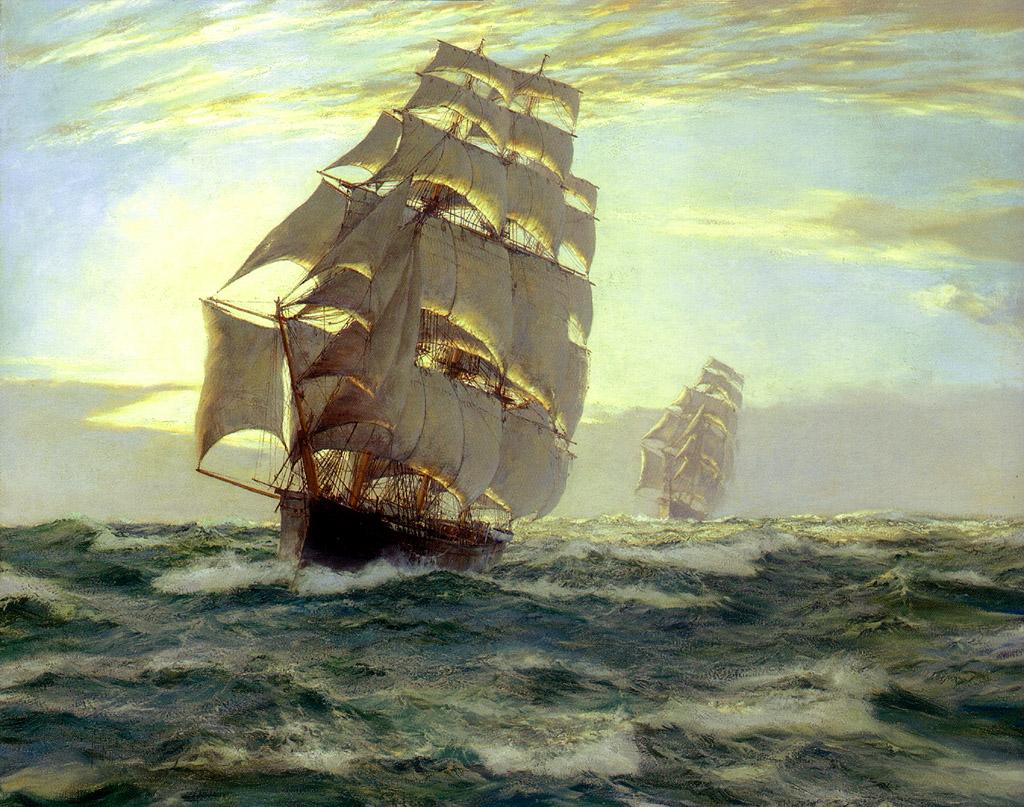 Montague Dawson – Pinturas