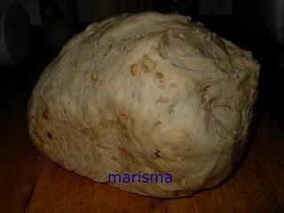 Pan con piñones y semillas de sésamo (en panificadora)