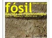 "Fósil, Revista Paleontología". Agosto 2010