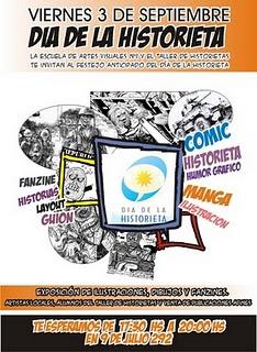 DIA DE LA HISTORIETA: 1° ENCUENTRO DE HISTORIETAS Y COMICS EN TANDIL