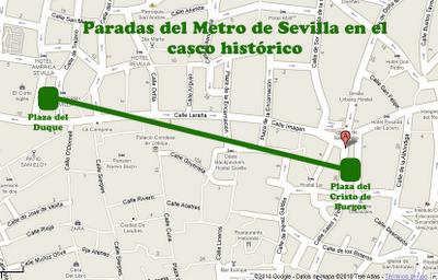 El Metro de Sevilla tendrá dos paradas en el casco histórico