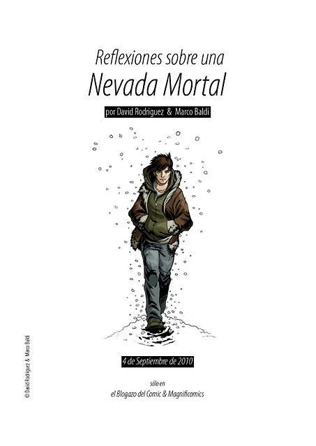 REFLEXIONES SOBRE UNA NEVADA MORTAL - A PARTIR DEL 4 DE SEPTIEMBRE