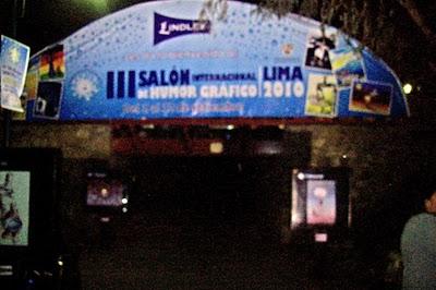 Inauguración del Salón Internacional Internacional del Humor en fotos, Lima 2010