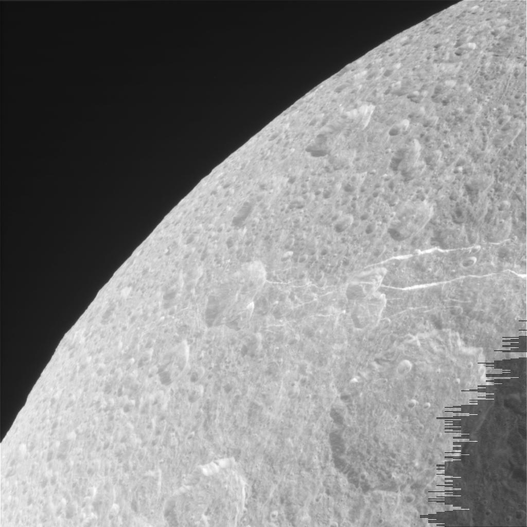 El satelite Dione