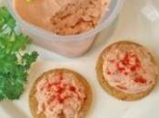 Paté queso crema almendras para celíacos hipertensos