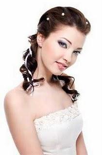 Ideas para novias de pelo largo