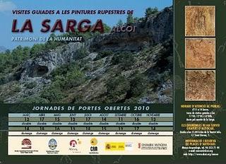 Alcoi. Visitas guiadas a las Pinturas Rupestres de La Sarga - Septiembre 2010 Alcoi. Visitas guiadas a las Pinturas Rupestres de La Sarga - Septiembre 2010
