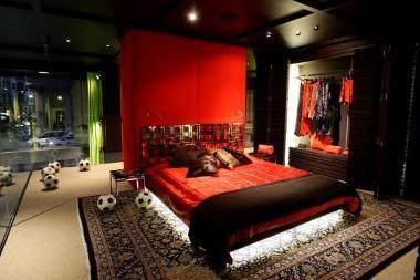 Football Is Design: 2010 Milan International Furniture Fair MILAN, ITALY - APRIL 16: A general view of the Dirk Bikkembergs showroom during the Football Is Design cocktail party on April 16, 2010 in Milan, Italy. (Photo by Vittorio Zunino Celotto/Getty Images)