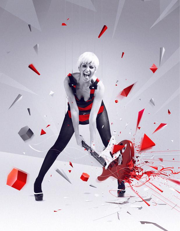 28 Maravillosos ejemplos de manipulación de fotos con mujeres