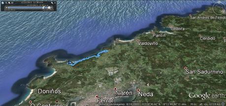 Ferrol running (capítulo 5): Senda Artabra. De Ponzos a Campelo
