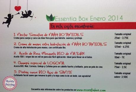 Essentia Box Enero 2014