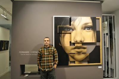 Exposicion de Fernando Jimenez,Con los restos del naufragio