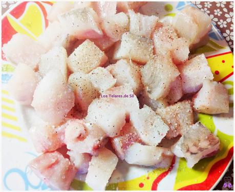 FIDEOS CON ALMEJAS, RAPE Y GAMBAS. ¡RIQUÍSIMO!