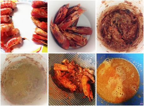 FIDEOS CON ALMEJAS, RAPE Y GAMBAS. ¡RIQUÍSIMO!