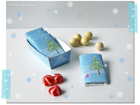 Kit de fiesta: pajaritos en Navidad